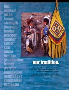 Our Tradition poster sample