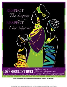 Take a Stand poster sample; Respect the Legacy