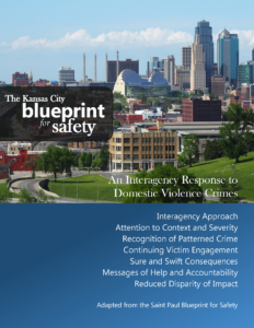 Ariel view of Kansas City, with product title and Blueprint principles